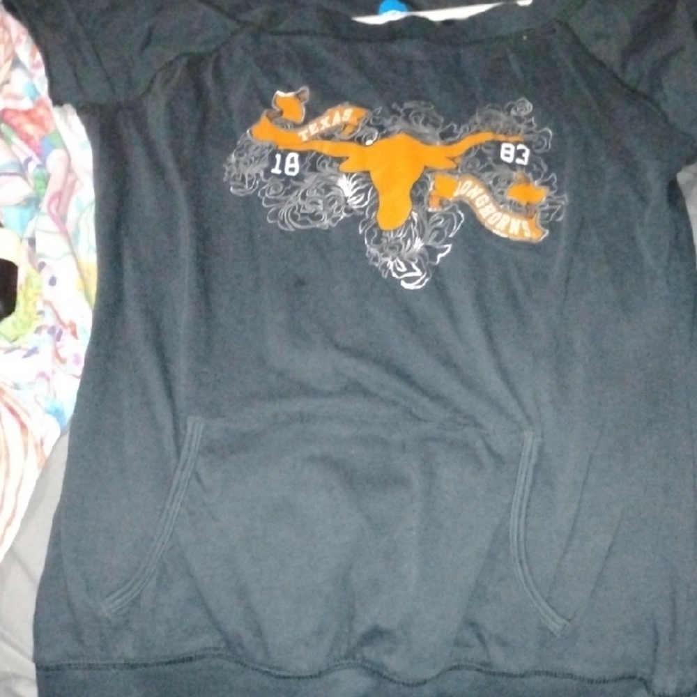 NCAA Black Cotton T-Shirt by KA Inc.